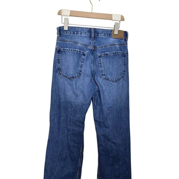 Abercrombie 90's Baggy Jeans Size 6 Distressed Blue - Picture 5 of 8